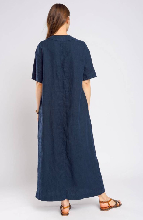 Платье Ружана 484-2 темно-синий