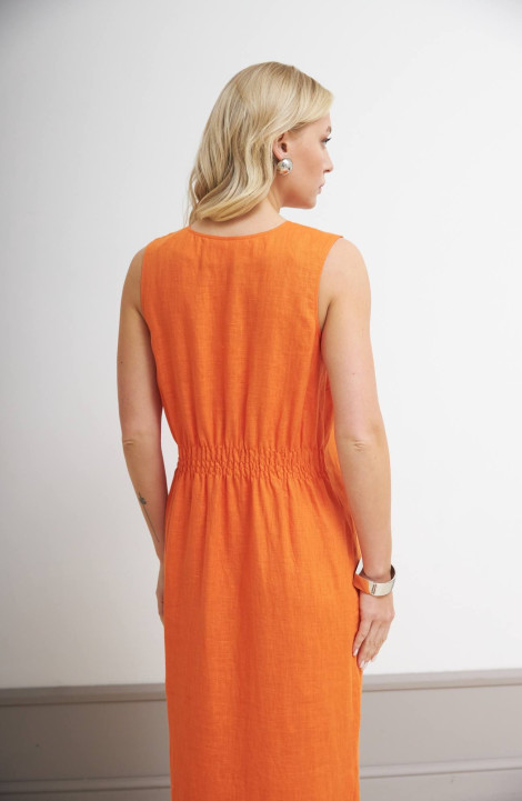 Платье Nadex 21-086220/210-24 оранжевый