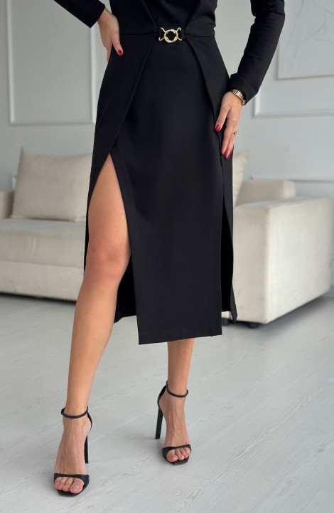 Платье Dilana VIP 2020 черный