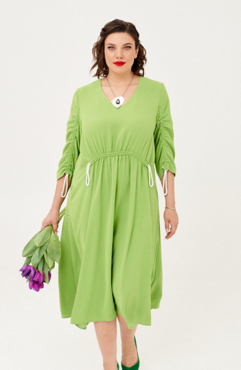 Платье Almirastyle 351 зеленый