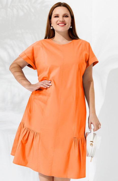 Платье Панда 92480w оранжевый