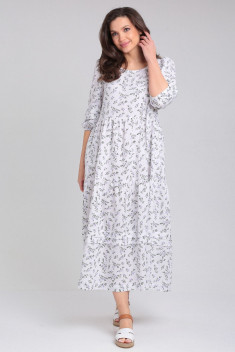 Платье LeNata 13273 дизайн-на-белом
