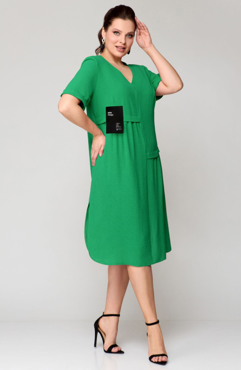 Платье Мишель стиль 1194 зеленый
