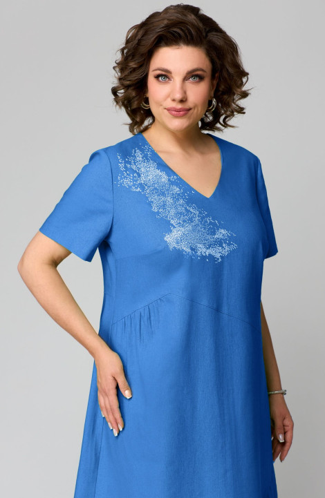 Платье Мишель стиль 1196 синий