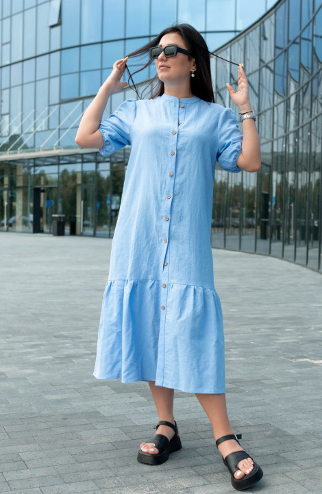 Платье Nati Brend 003 голубой
