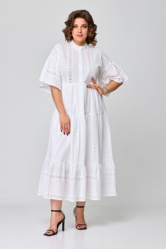 Платье ANASTASIA MAK 1197 белый