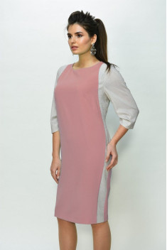 Платье Faufilure outlet С834 темно-розовый