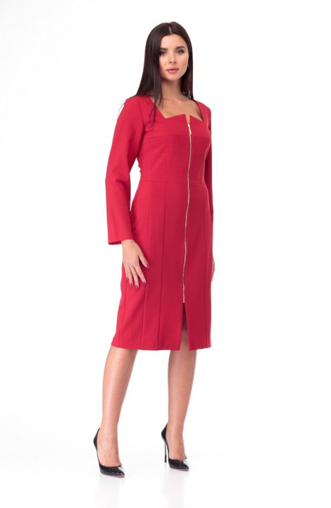 Платье Anelli 891 красный