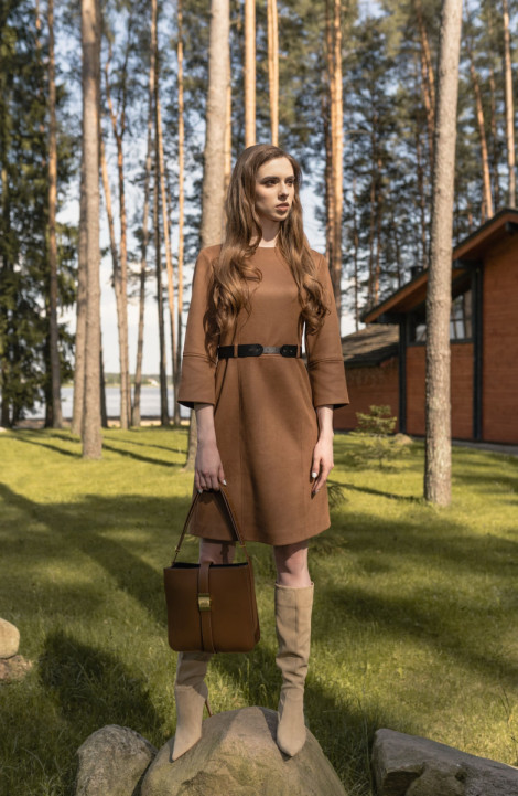 Платье Elema 5К-10503-1-170 коричневый