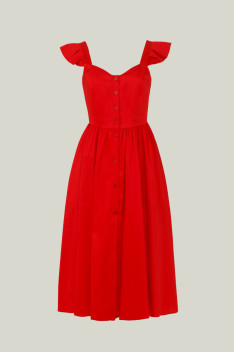 женские платья Elema 5К-10998-1-170 красный