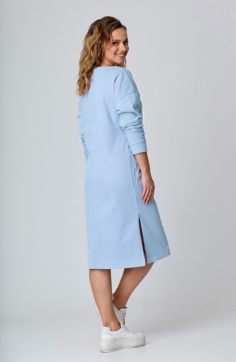 Платье Мишель стиль 1088-1 голубой