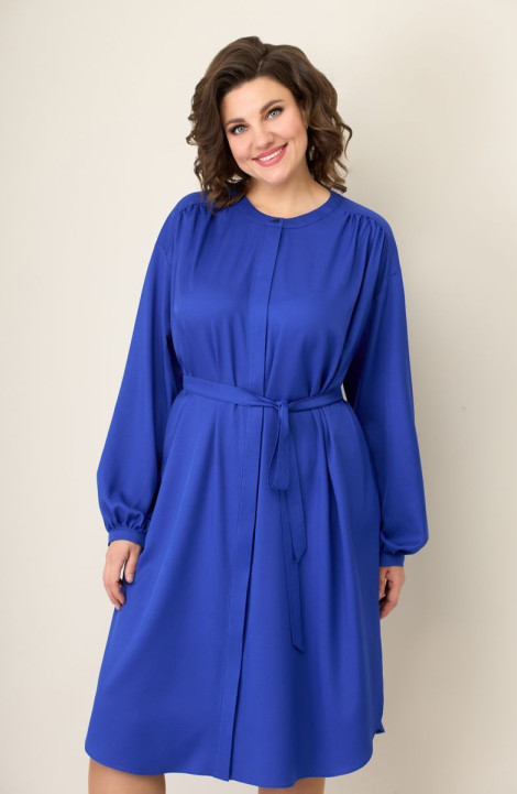 Платье VOLNA 1273 васильково-синий