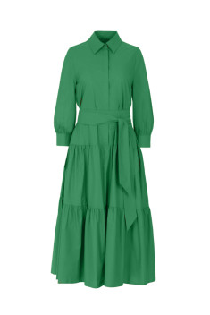 Хлопковое платье Elema 5К-12488-1-164 зелёный