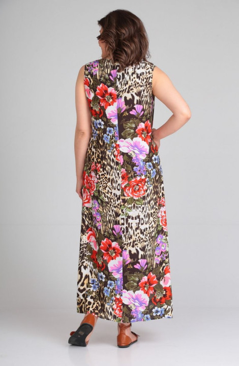 Платье Mubliz 048 леопард