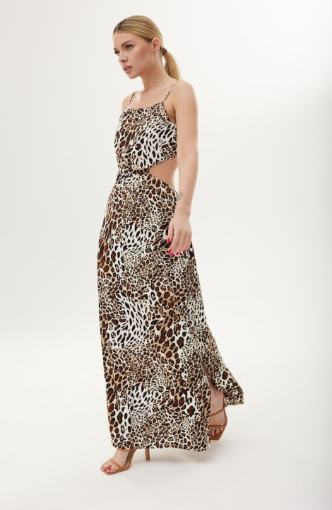 Платье DAVA 147 леопард