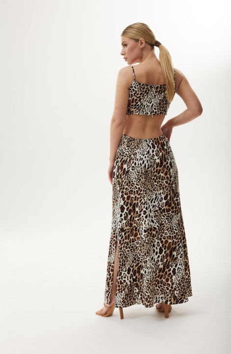 Платье DAVA 147 леопард