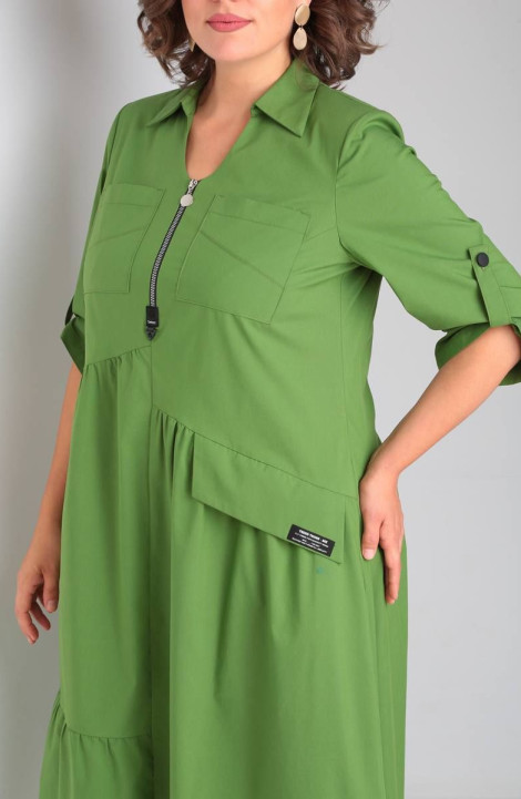 Платье Rishelie 903 зеленый