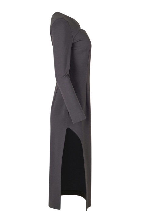 Трикотажное платье Elema 5К-12999-1-170 графит