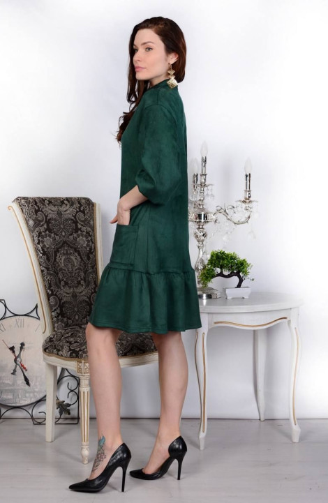 Платье Patriciа C15233 темно-зеленый