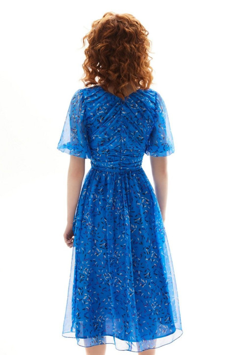 Шифоновое платье Golden Valley 4958 синий