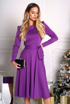 Трикотажное платье F de F 2971 фиолетовый
