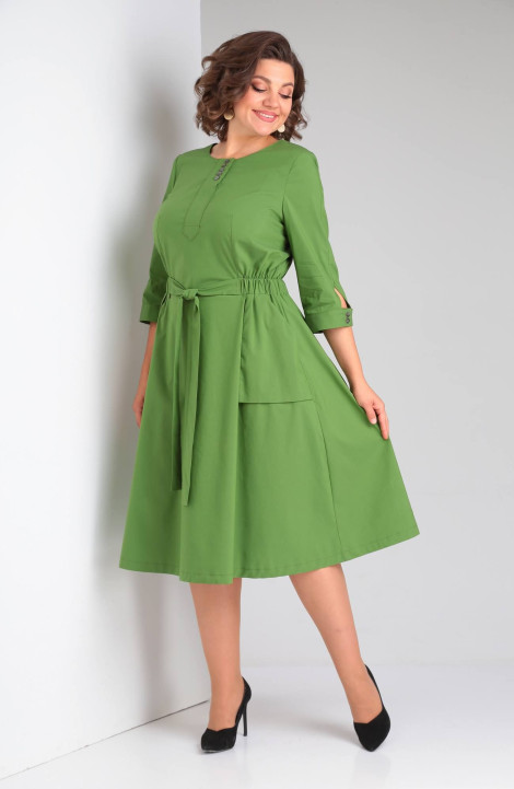 Платье Rishelie 930 зеленый