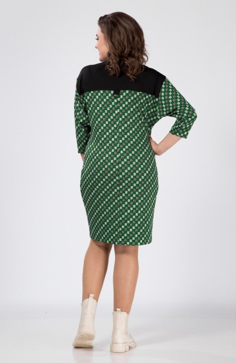 Платье Karina deLux M-1077 зеленый
