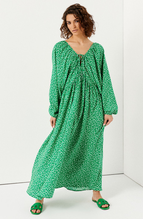Платье Панда 144780w зеленый
