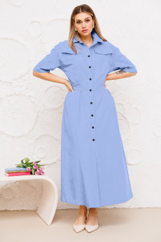 Платье Amberа Style 1052G голубой