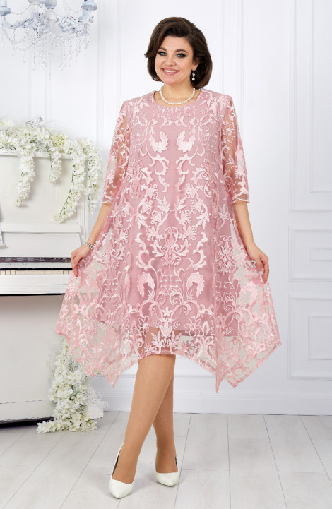 Платье Ninele 7431 розовый