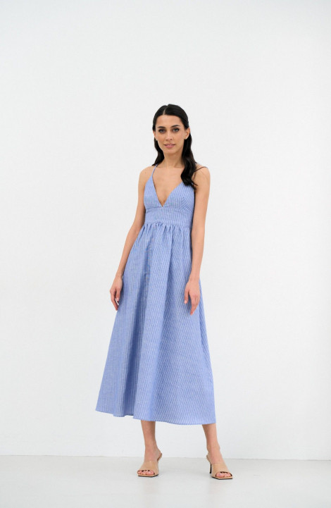 Платье ATTIKA А3732-2 голубой