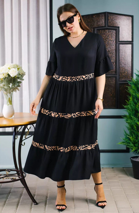 Платье TAEMNA 24037 черный
