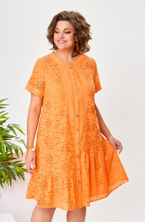 Платье Romanovich Style 1-2525 апельсиновый