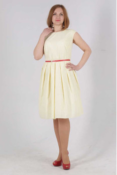 Хлопковое платье Vita Comfort 2-375-1-3-10-151 желтый