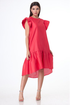 Платье Anelli 715 красный
