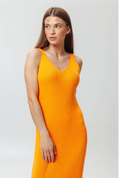 женские платья Romgil 639ХТЗ оранжевый
