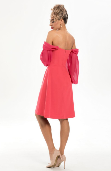Шифоновое платье Golden Valley 4864 розовый