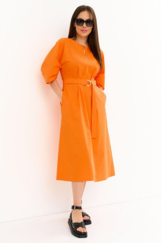 Платье Магия моды 2241 оранжевый