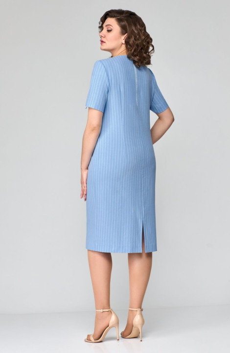 Платье Мишель стиль 1121 голубой