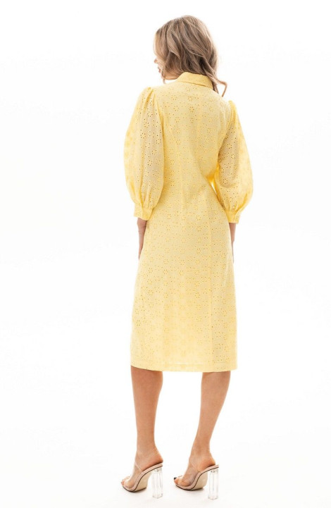 Хлопковое платье Golden Valley 4910 желтый