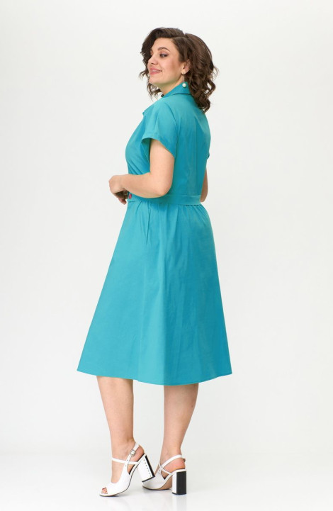 Хлопковое платье Bonna Image 824-1 голубой