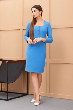 Платье Galean Style 905 голубой