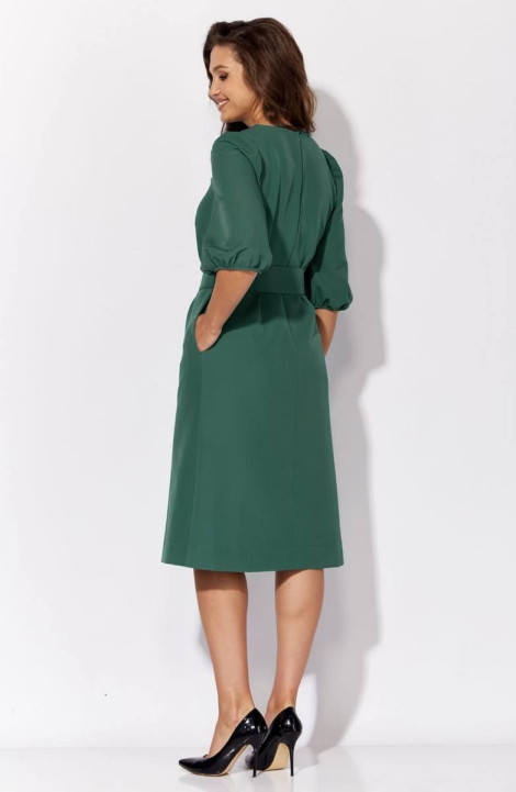 Платье Viola Style 1051-2 зеленый
