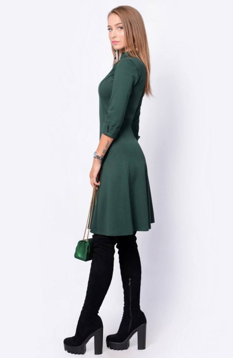 Трикотажное платье Patriciа F14841 зеленый