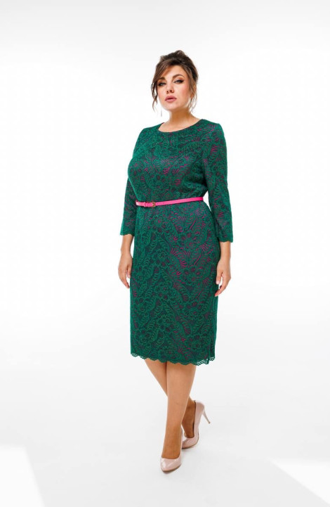 Платье Romanovich Style 1-2582 изумруд