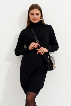 Трикотажное платье Ketty К-16280 черный