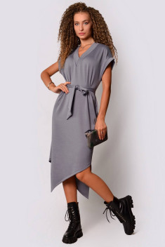 Трикотажное платье Patriciа NY15074 серый
