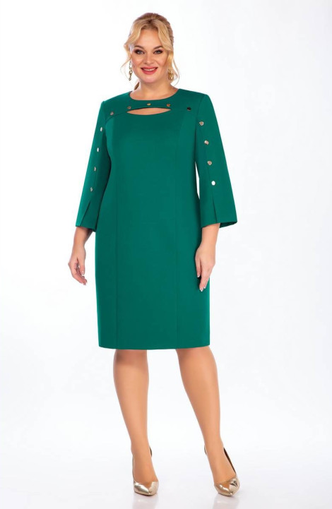 Платье LaKona 11465 зеленый