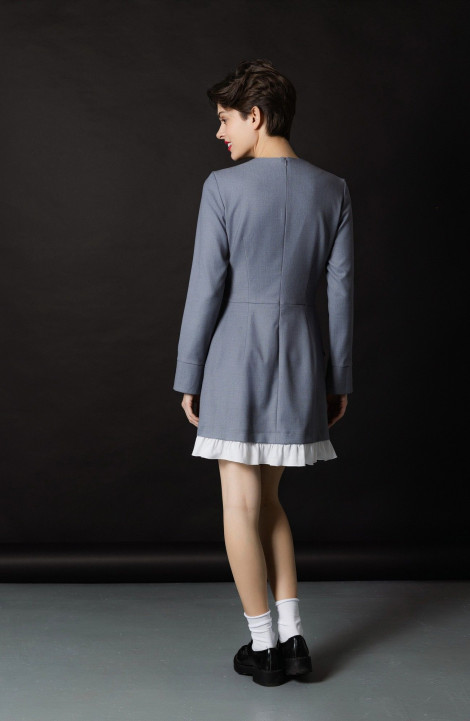 Платье Krasa М383-24 серый