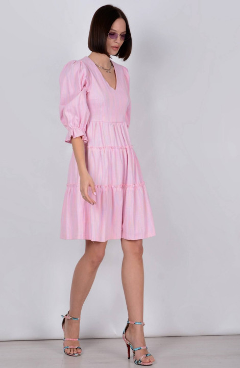 Платье Patriciа C15201-1 розовый,голубой